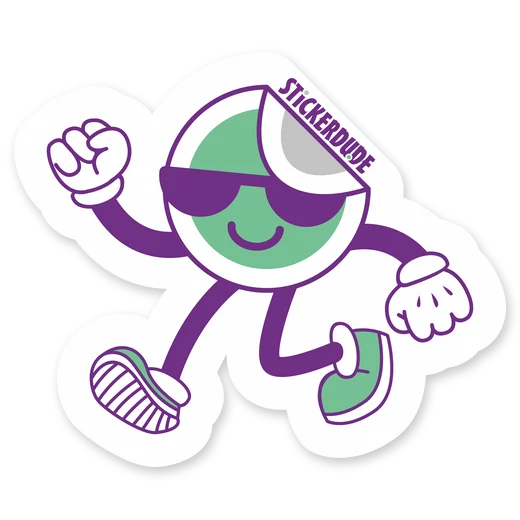 Dude Original Sticker