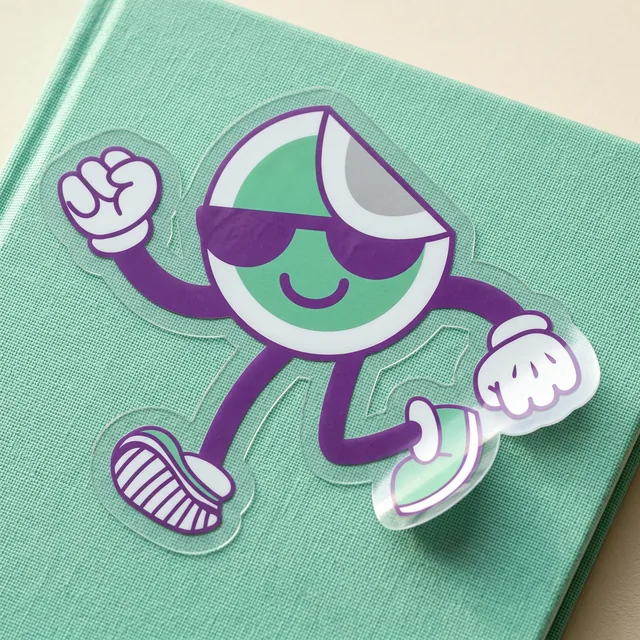Transparente Sticker