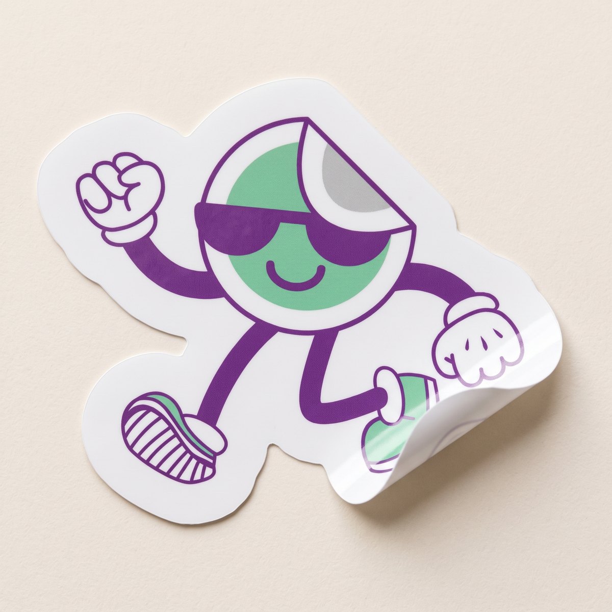 Custom Die-Cut Sticker mit weißem Rand – Sticker Dude