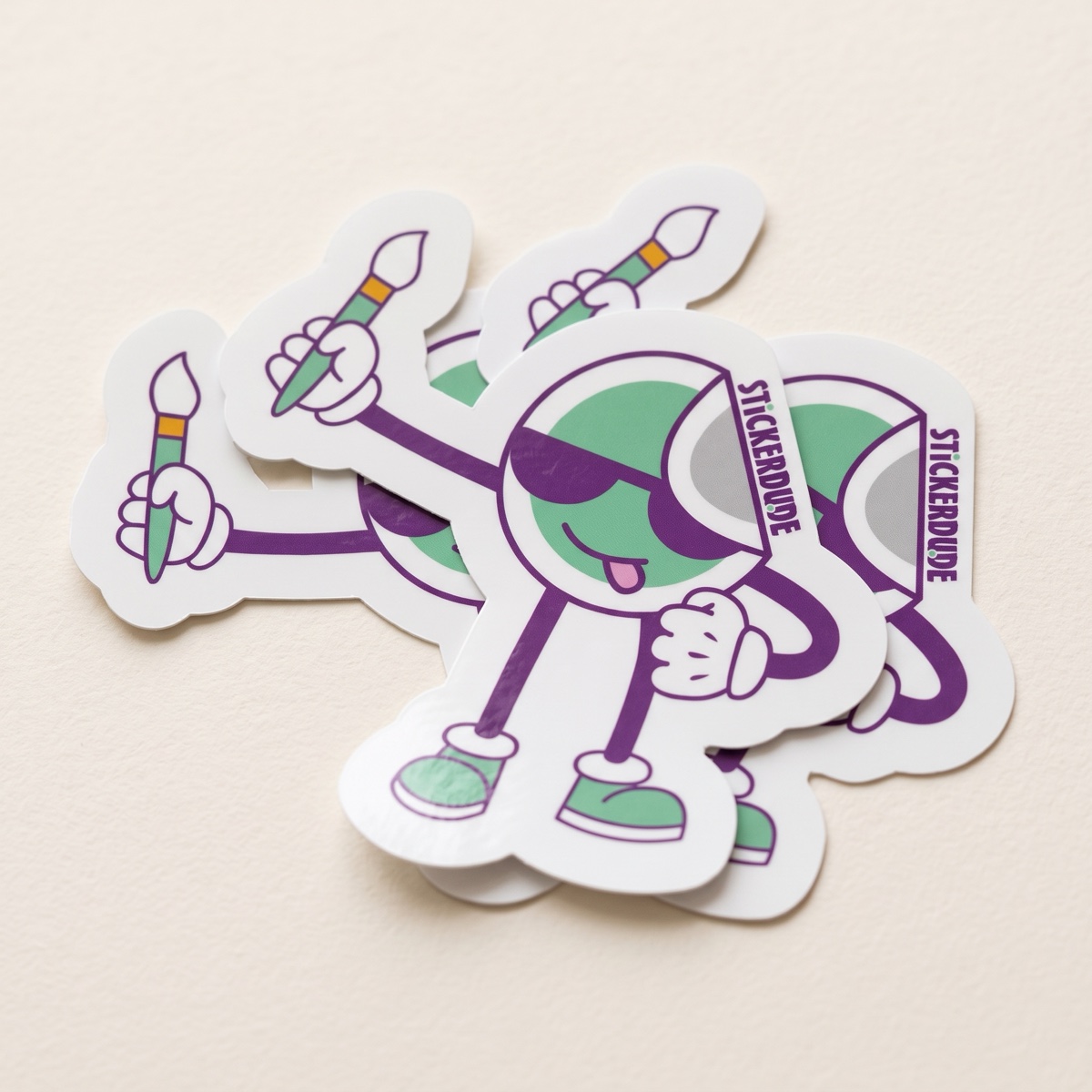 Künstler-Dude Sticker