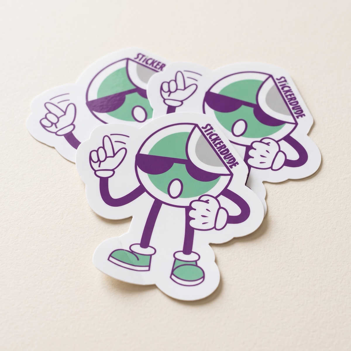 Klugscheißer-Dude Sticker