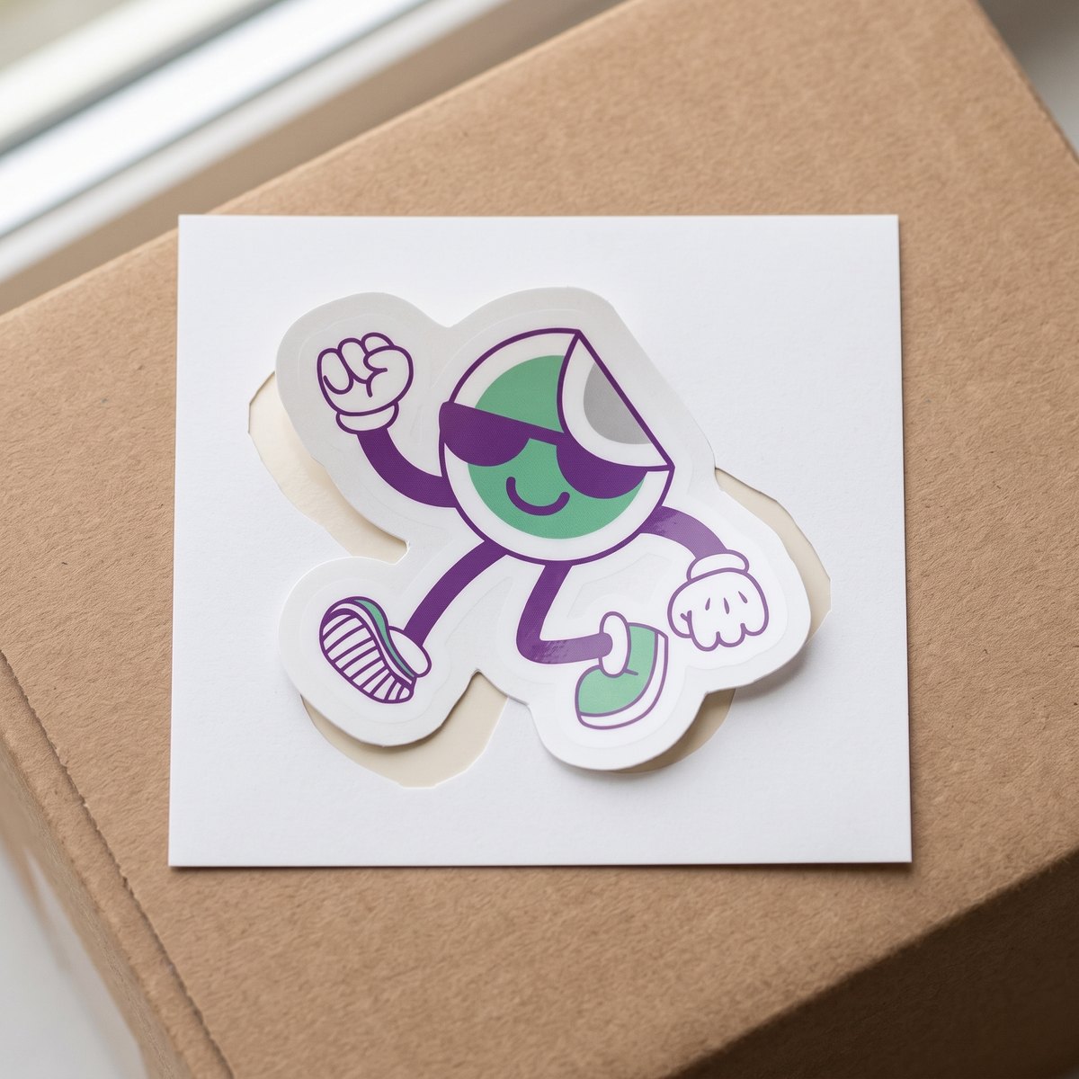 Kiss-Cut Sticker aus Papier
