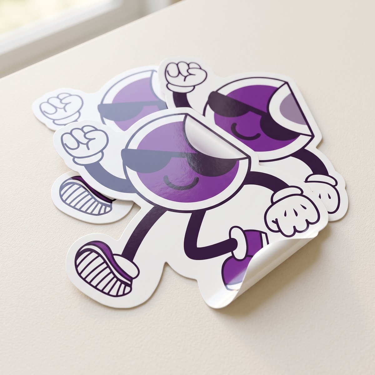 Midnight Dude Sticker