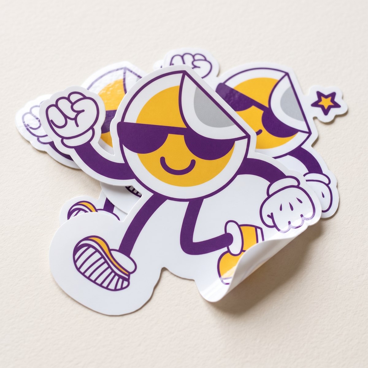 Sunny Dude Sticker