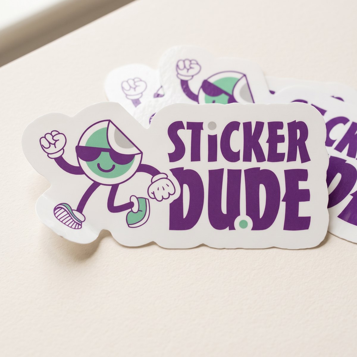 Sticker Dude Logo Sticker