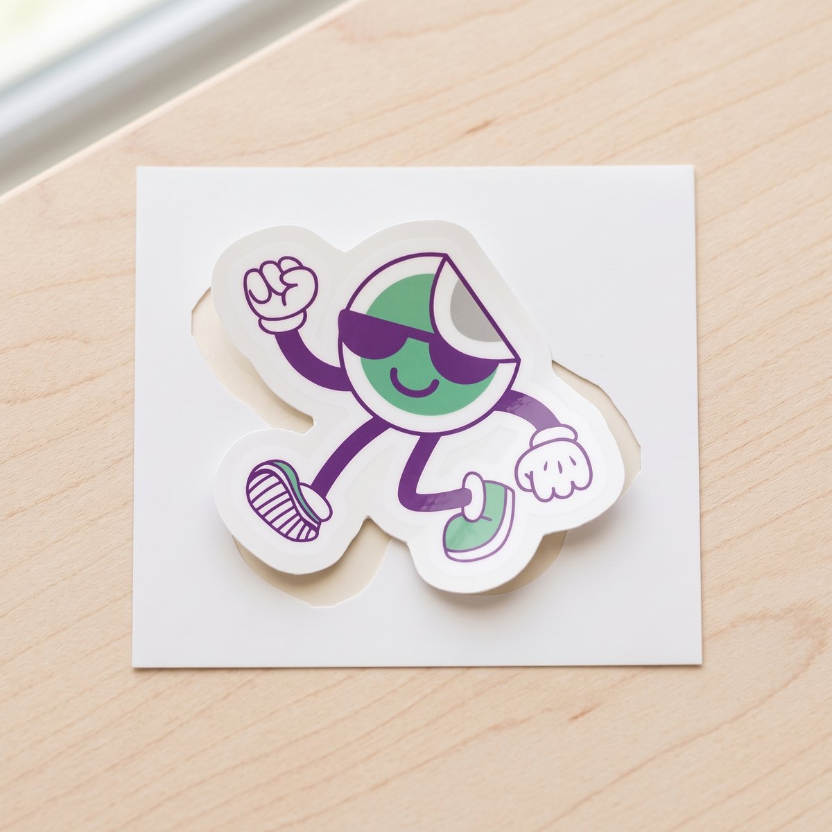 Kiss-Cut Sticker aus BIOND