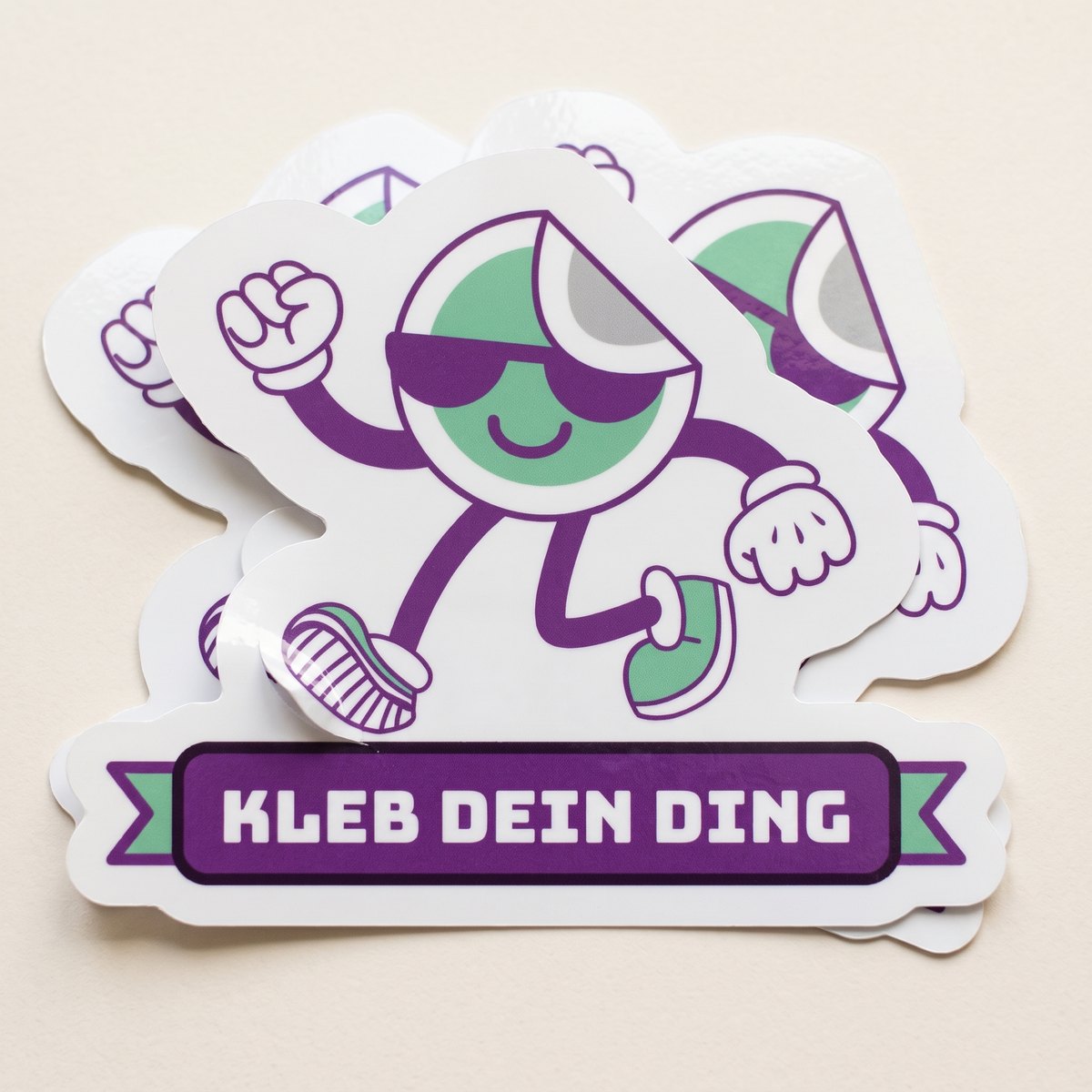 Kleb dein Ding Sticker