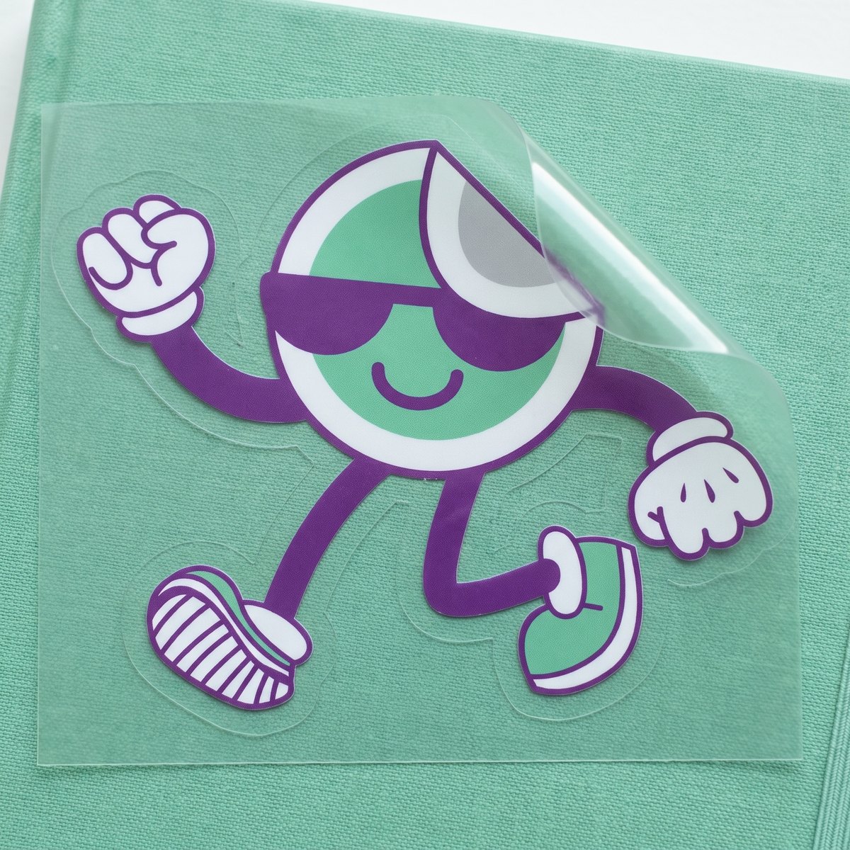 Transparente Kiss-Cut Sticker