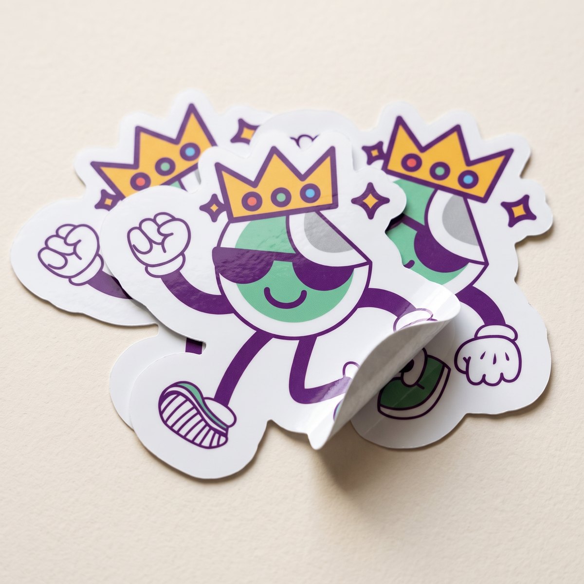 King Dude Sticker