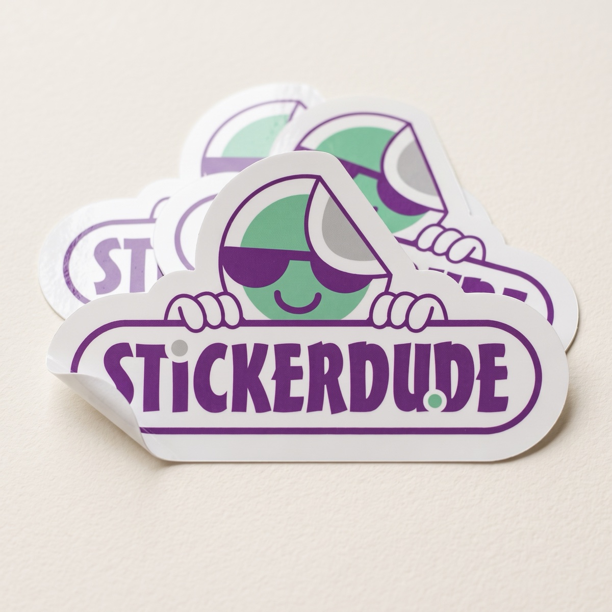 Peekaboo Dude Sticker
