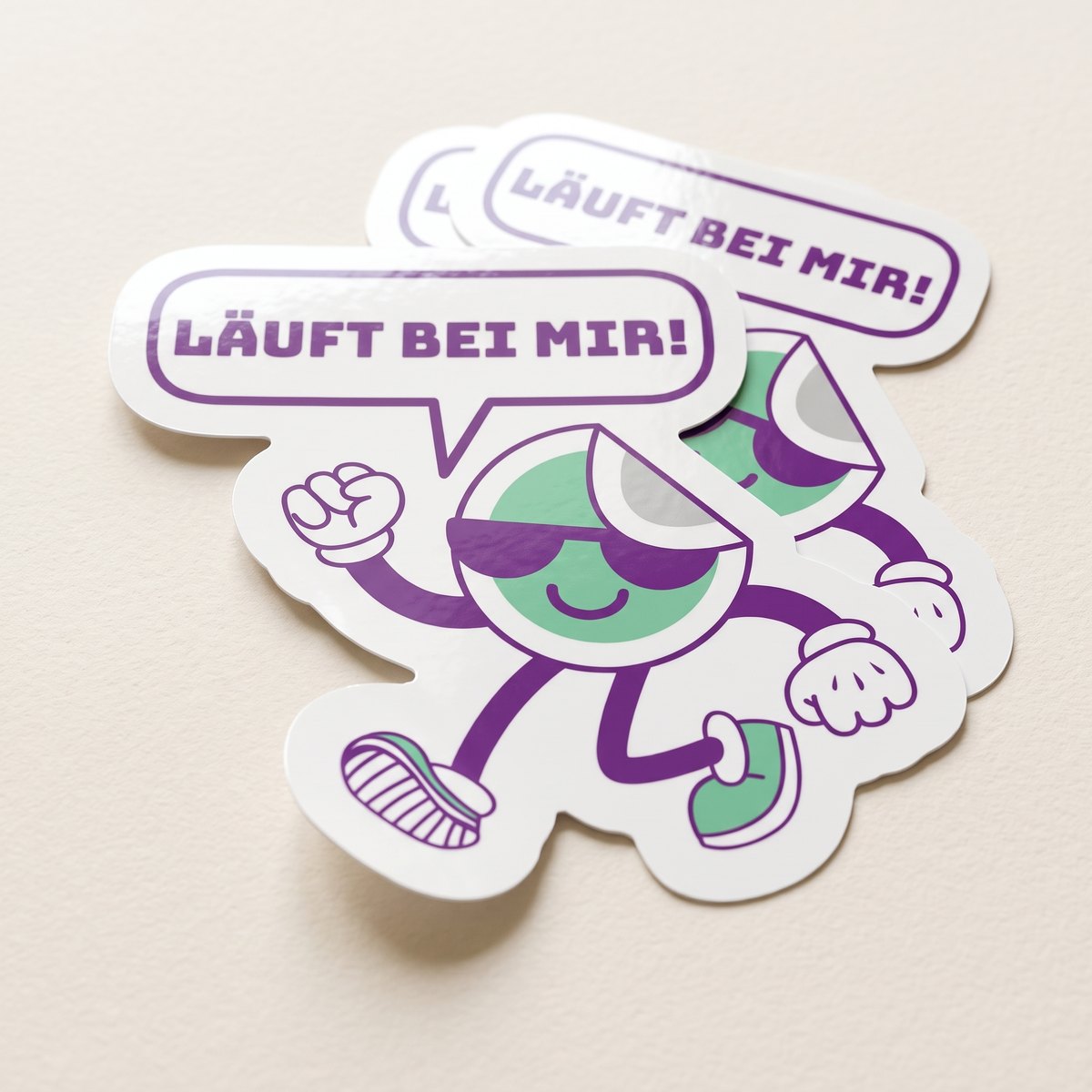 Läuft bei mir! Sticker